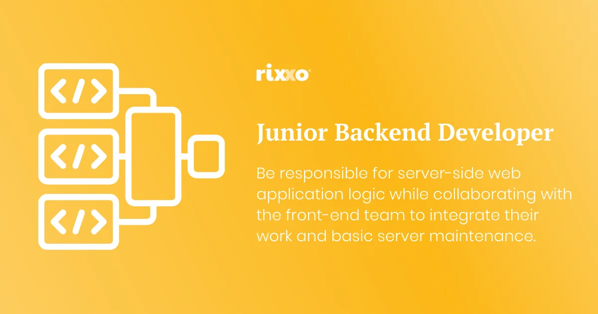 Junior Back end Developer Full Time 30k Benefits Creative