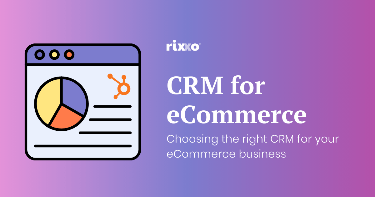 graphic illustration of a CRM for eCommerce use