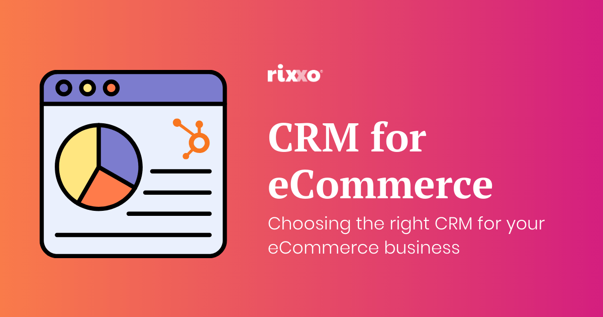 graphic illustration of a crm for ecommerce