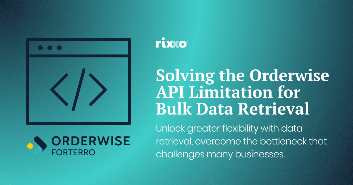 Solving the Orderwise API Limitation for Bulk Data Retrieval